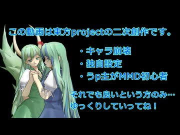 【東方MMD】第4話：アリスと牛鬼ともこたんとけーねと＋α