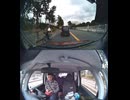 マツダの軽自動車のAZワゴンのハイマウントストップランプと右側ブレーキランプが切れた状態で運転していた、危険ですな