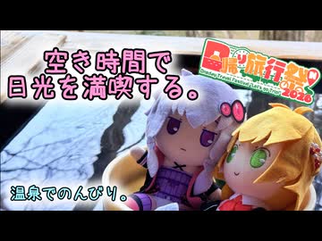 【日帰り旅行祭N2026】空き時間で日光を満喫する。