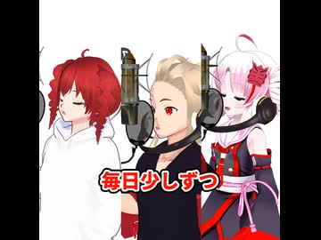 HXVOCの8つのボーカルモード試しとMMDモデル作ってみた