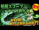２月でもナマズは釣れるのだ