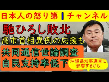 【石川県知事選挙・馳ひろし落選】「〇〇が大きな原因だろ？」高市首相の応援は入るも落選は大きな痛手か？日本保守党の支持率が大きく回復
