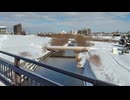 2026年2月中旬 路面の雪解けが進んだ札幌豊平川河川敷を散歩 ウォーキング動画VOL.21