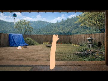 ｽﾋﾟｷと田舎のお庭 #5　おしかりとおゆるし　定点版