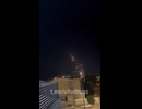 Footage showing Israeli interceptor missiles being launched in Kiryat Shmona. 1