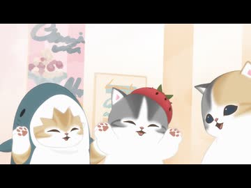 mofusand animation　第10話　人気のカフェで働いてみた