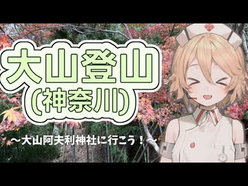 【Vlog】初めてのソロ登山 大山登山【VoiSonaTalk ナースロボ＿タイプＴ】