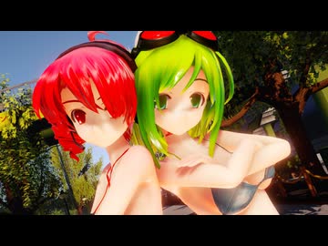 【SynthesizerVカバー曲】テトとGUMIに「メランコリック」を歌って踊ってもらいました