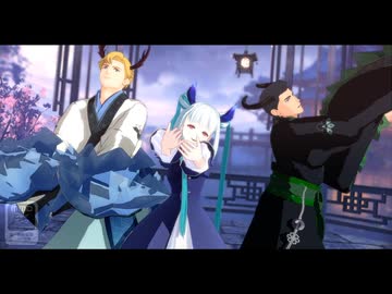 【MMDブレイバーン】桃源恋歌