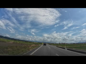 山形　残雪の月山等を眺めに行くドライブ38　中山町　寒河江方面へ　2025　0628