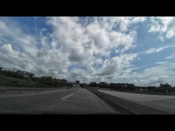 山形　残雪の月山等を眺めに行くドライブ40　国道112号　寒河江方面へ2　2025　0628