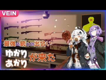 銃の量が圧倒的！郊外の秘密のお店でお手軽に戦力を劇的強化する結月ゆかり【VEIN】