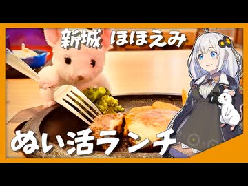 【ランチ】ぬい活とイタリアンハンバーグ【ボイログルメ】