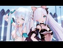 【MMDアズールレーン】２人のジェーナスちゃんに「WAA!!!!」を踊ってもらいました