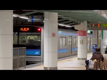 【2025年】JR東日本　仙石線　普通　多賀城行き発車@あおば通