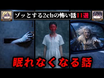 【湖の同級生】ゾッとする2chの怖い話短編11選【ゆっくり解説/作業用】