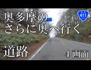 4画面バイク車載　国道411号　青梅街道　大菩薩ライン　柳沢峠　奥多摩　八王子→甲府　その3
