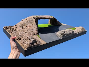 軽量なジオラマコースを作る