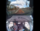 70歳位の高齢男性っぽい奴が自転車に乗って、振り向きざまに横断歩道を渡って踏切を渡って行った。注視していないと轢いてしまうので気を付けろ！