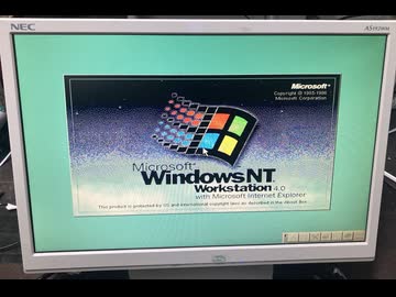 【WindowsNT4.0】今更30年前のパソコンを作ってみた