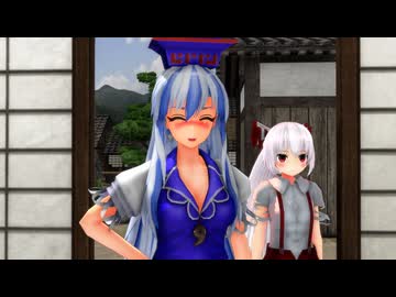 【東方MMD】慧音先生の休日