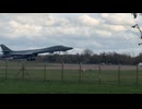 Three US B1 Bombers have just taken off from RAF Fairford.
