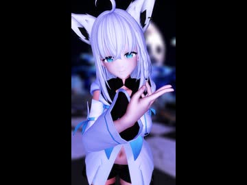 【MMD】Shirakami Fubuki【TIKI TIKI】