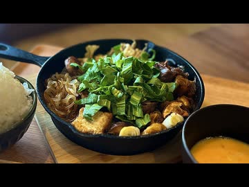 【春菊どかもり】すき焼きを作る、妻のしもべ