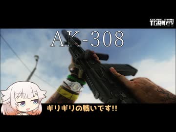 Kalashnikov AK-308 ギリギリの戦いです!!【タルコフ】ONE実況