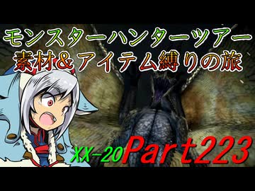 【ゆっくりモンハン】モンスターハンターツアー素材＆アイテム縛りの旅　part223【MHXX】