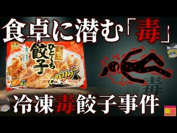 【2007】日本を震撼させた恐ろしい毒物事件 なぜ人気の冷凍食品にそんなものが？『毒餃子事件』を解説