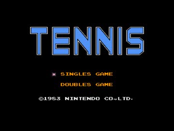 【MIDI】テニス（ファミコン）の音楽（色々）