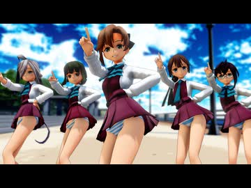 【MMD艦これ】秋雲と夕雲型駆逐艦でBAAM