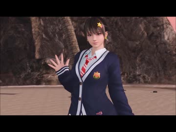 DOAXVV ななみのビーチフラッグ 蔵出しプレイ動画