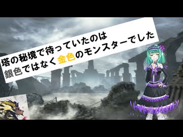 【MHR/SB】塔の秘境で待っていたのは銀色ではなく金色のモンスターでした