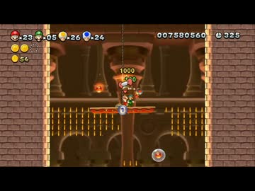 【劇団Boss】いよいよwiiuのゲームに手を出す【NewスーパーマリオブラザーズWiiU】part45