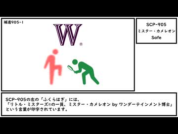 【ゆっくり紹介】SCP-905【ミスター・カメレオン】