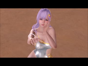 DOAXVV フィオナのスイカ割り 蔵出しプレイ動画
