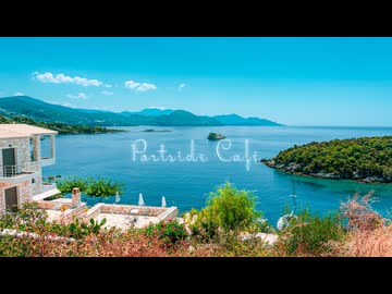 【無料BGM】輝く波と活気ある街の曲「Portside Café」