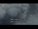 操縦席でパイロットに矛盾する警告が発せられる（字幕）