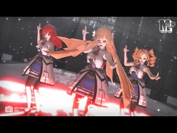 【MMD艦これ】ブルックリン、フェニックス、ホノルル　de　mOBSCENE