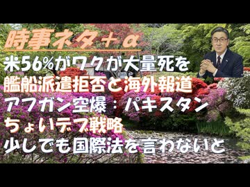 米国民５６％が大量死の原因をコロナワクチンと考えるby原口一博！艦船派遣要請を断れる？法的検討：トラ大の前では引き受けて帰国してからできないと発表して辞任するのがベストｂｙ郷原信郎【アラ還・読書中毒】