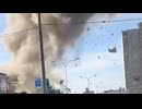 Horrendous daylight drone strike on Kharkiv’s Pharmaceutical University. Give it a minute
