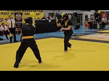 Nunchaku Do ヘ・ヨンガン武術アカデミー He Yong Gan｜ヌンチャク道大会（ベーク）出場！