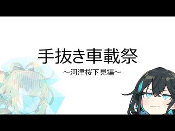 【手抜き車載祭】河津桜の下見に行きました。