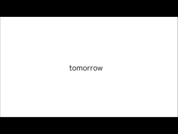 tomorrow / 鳥羽仁feat.結月ゆかり