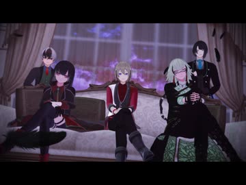 【正宗(3)＆江(2)】マフィア【MMD刀剣乱舞】