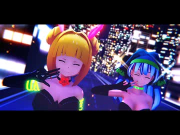【東方MMD】　ブラッディグルービー　　けーき・まゆみ