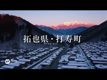 【再】拓也県観光プロモーション動画「冬、打寿、そして⋯編」.sora2