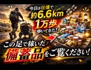 今日は往復で約6.6km、相棒ロシナンテカート押しながら歩数にして1万歩を歩いてきました。この足で稼いだ備蓄品をご覧いただきましょう